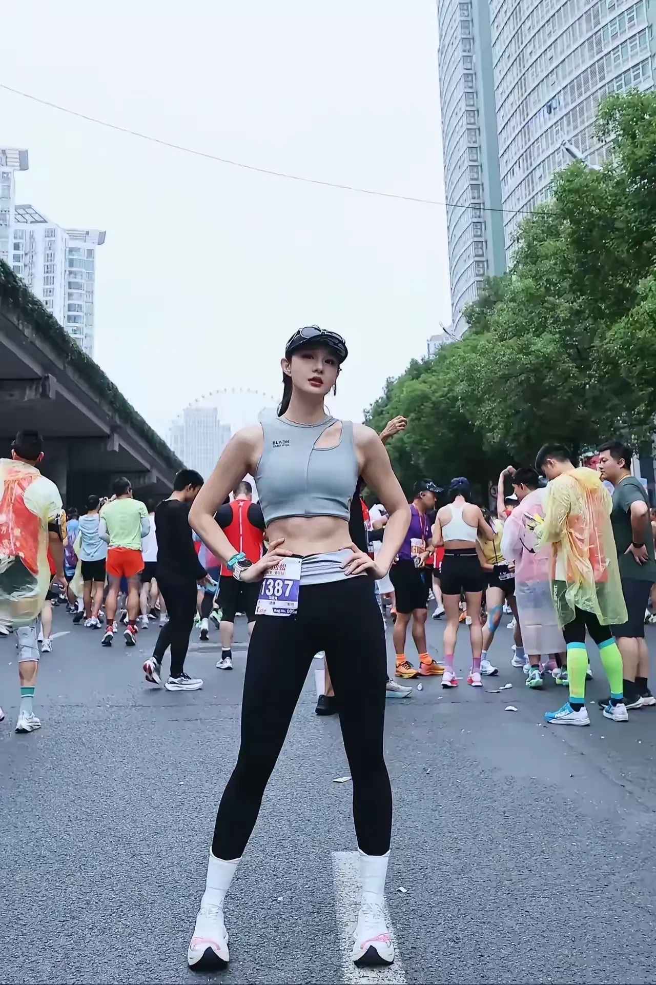运动员在赛场上呈现出顶级水平